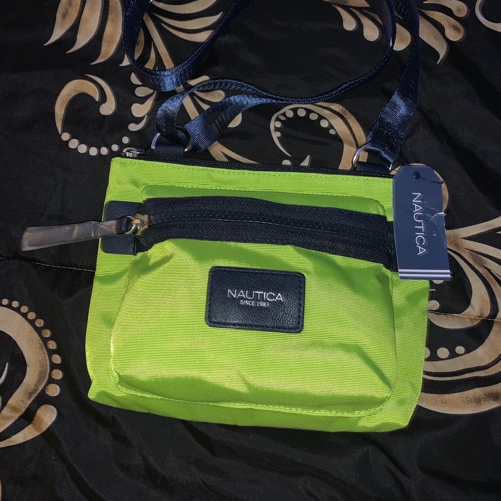 Nautica backpack with crossbody bags